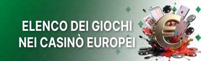 I migliori casino online europei Scopri le migliori opzioni di gioco